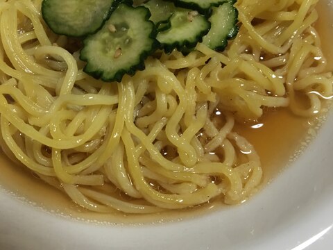 冷たく冷やした☆揚げ麺(*^^*)中華あんかけそば